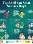 Tip Aktif dan Sihat Semasa Raya